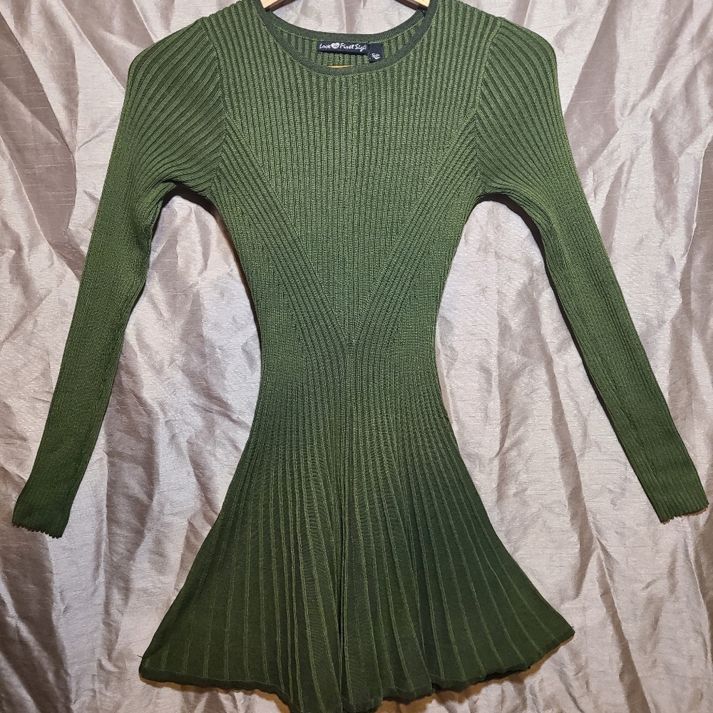Sm. Mini Sweater Dress